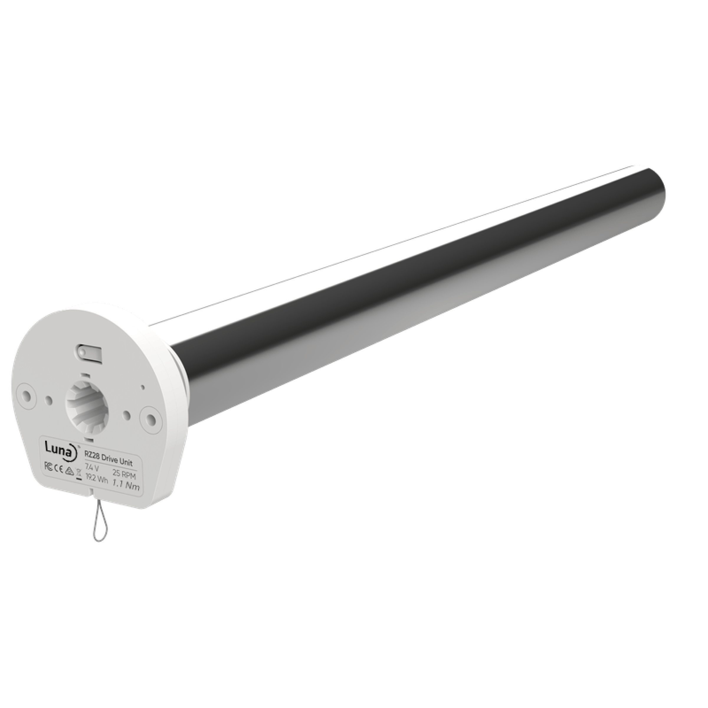 LUNA Tubular Motor - 28mm Battery 1